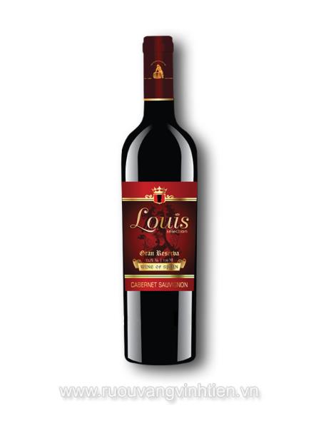 Chai rượu vang Louis Selection Tây Ban Nha, 750 ml, 13,5% vol; nho Cabernet Sauvignon