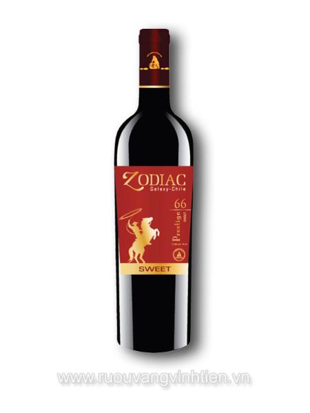 Chai rượu vang ngọt Zodiac Galaxy-Chile 66, 750 ml, 11,5% vol