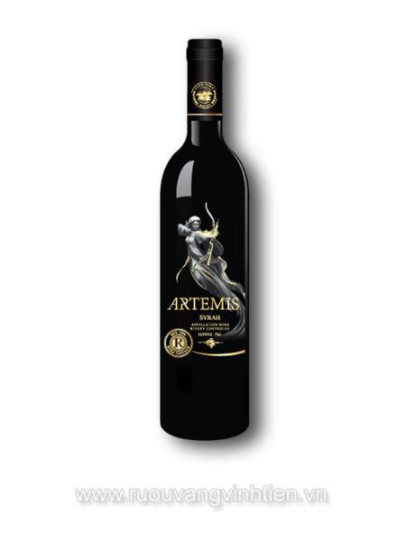 Rượu vang đỏ Artemis, nho Syrah, 13.5%Vol, 750 ml