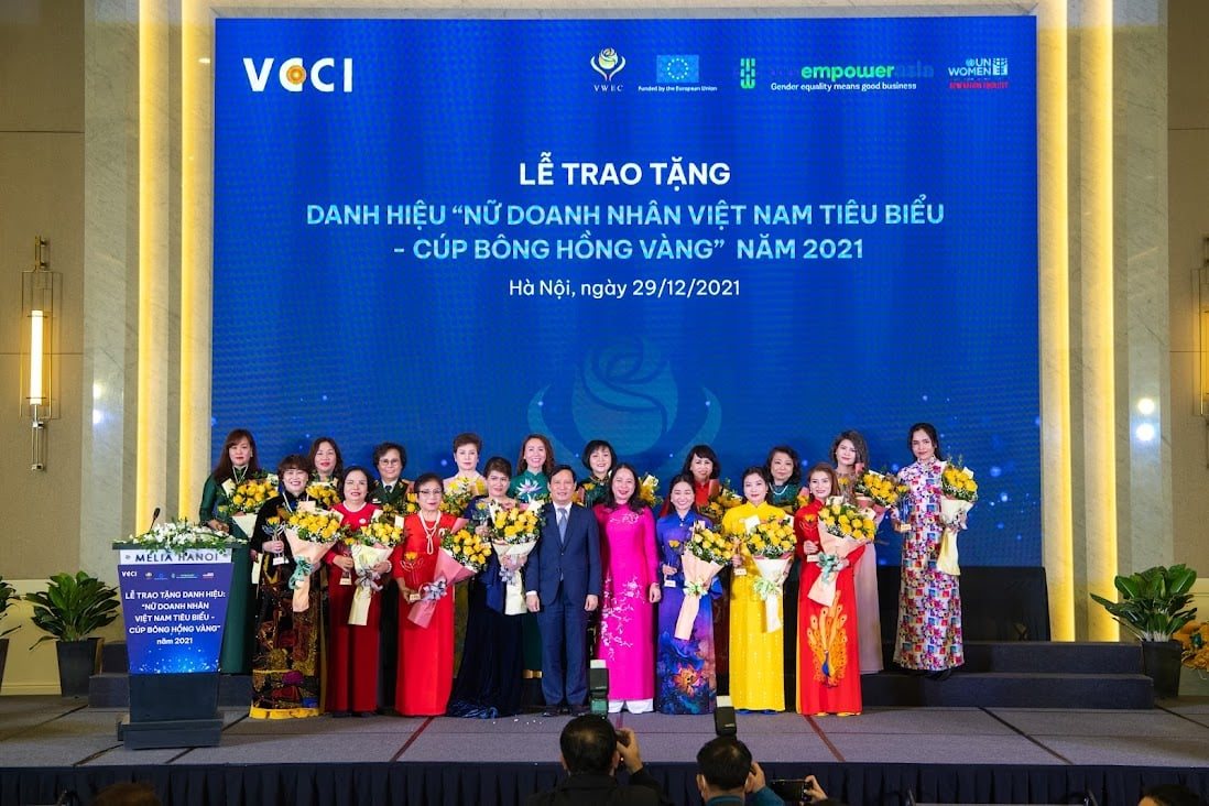 Cúp Bông Hồng Vàng, Nữ doanh nhân Việt Nam tiêu biểu