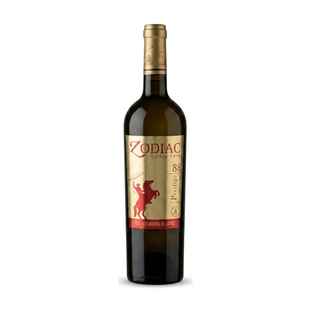 Chai vang trắng Zodiac Galaxy-Chile 88, 750ml, 12% nho Sauvignon Blanc