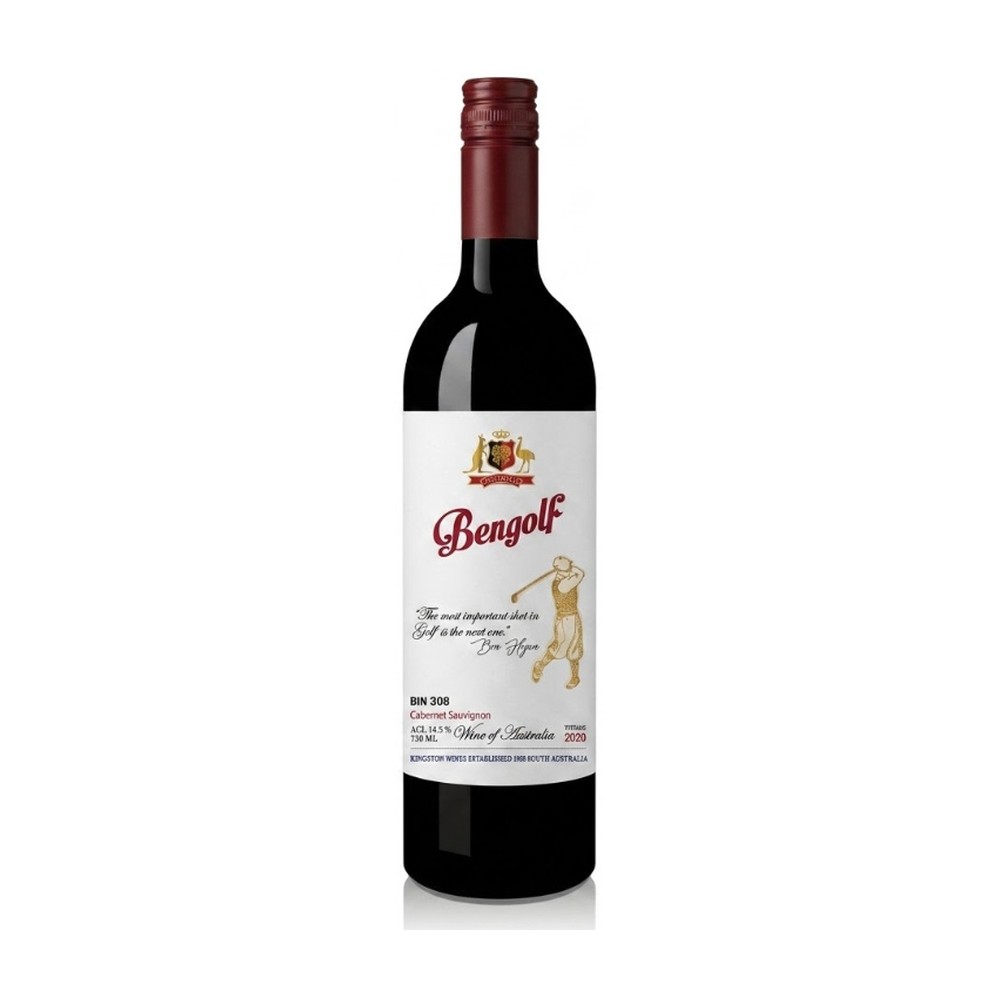 Chai vang Úc Bengolf 14,5% nho Cabernet Sauvignon 750 ml
