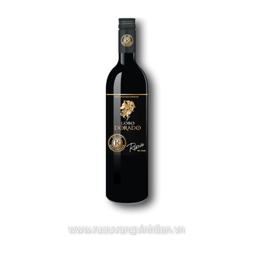 Rượu vang Lobo Dorado (sói vàng) 13% 750ml