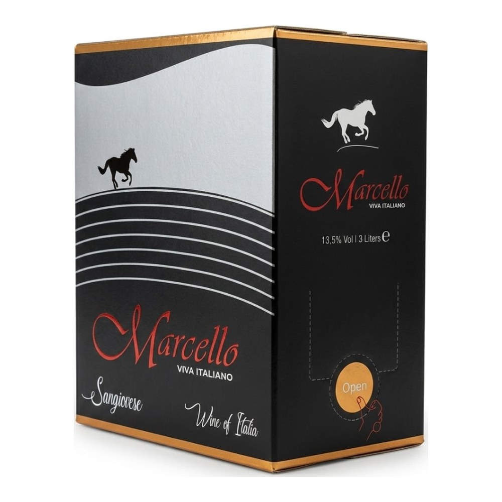 Vang Marcello Italy hộp 3 lít 13,5% Vol