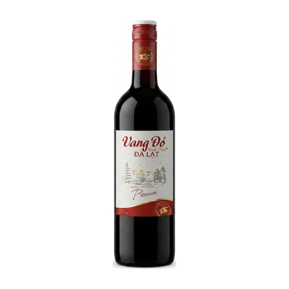 Vang đỏ Premium Đà Lạt 12.5 độ 750ml